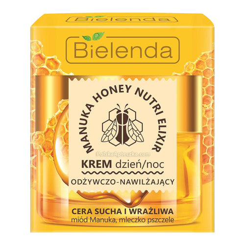 Bielenda Manuka Honey Nutri Elixir Cream for dry and sensitive skin