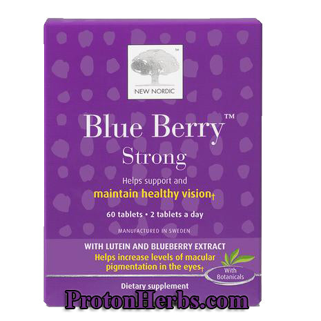 Blue Berry Strong, 60 tablets