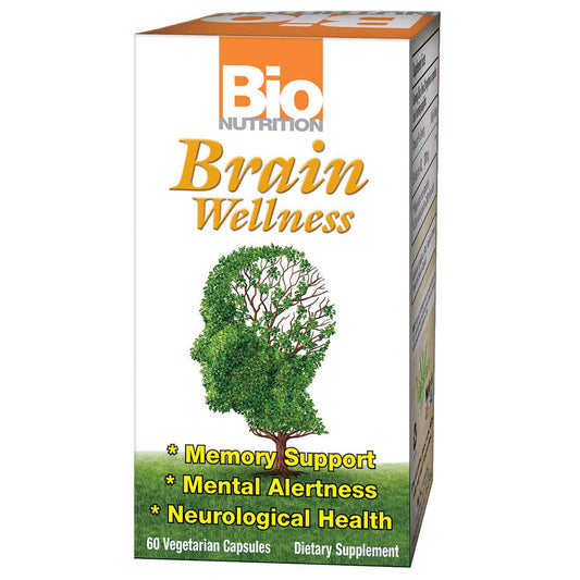 Brain Wellness, Memory Alertness Support, 60 Capsules