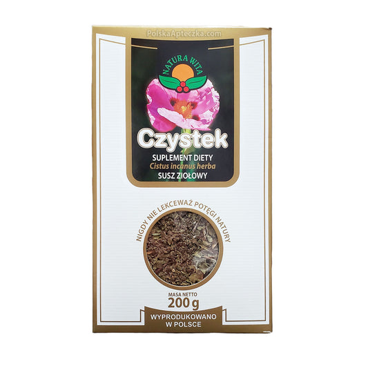 Czystek - Cistus Herb (Cistus Incanus) Dried Herbal Tea, Natura Wita