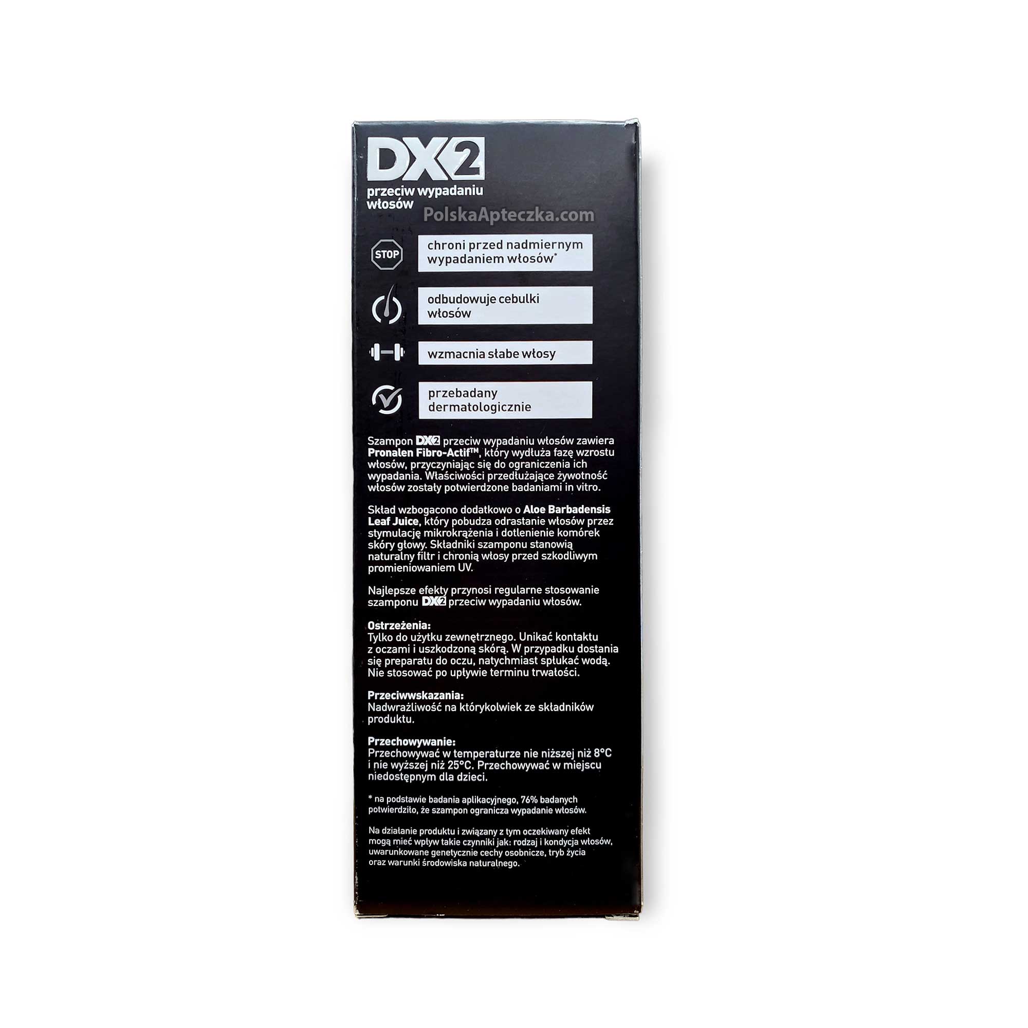 DX2 men’s anti-hair loss shampoo 150ml for thinning weakened hair and scalp care Ingredients