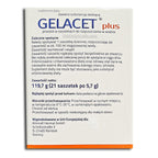 Gelacet Plus Collagen & Vitamin Powder for Solution 21 Sachets ingredients instructions