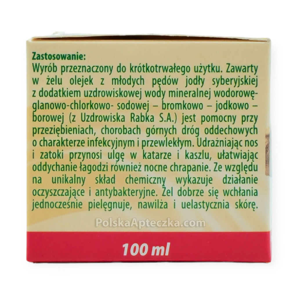 Gorvita Olejek Pichtowy Siberian Fir Oil Gel 100ml