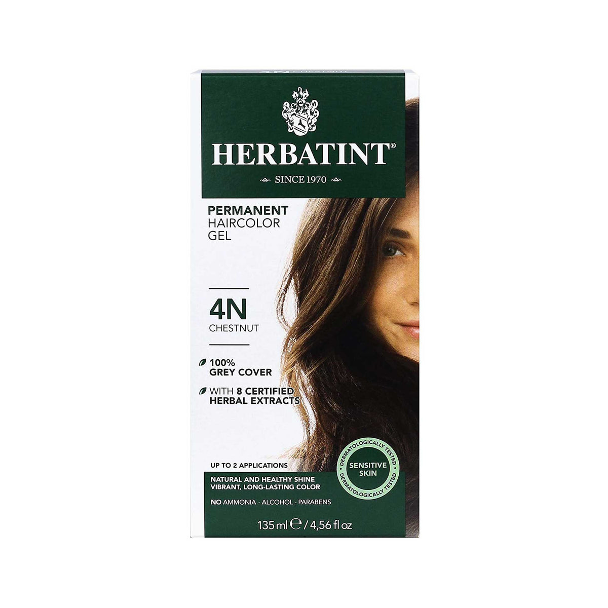 Herbatint 4N Chestnut Haircolor Gel