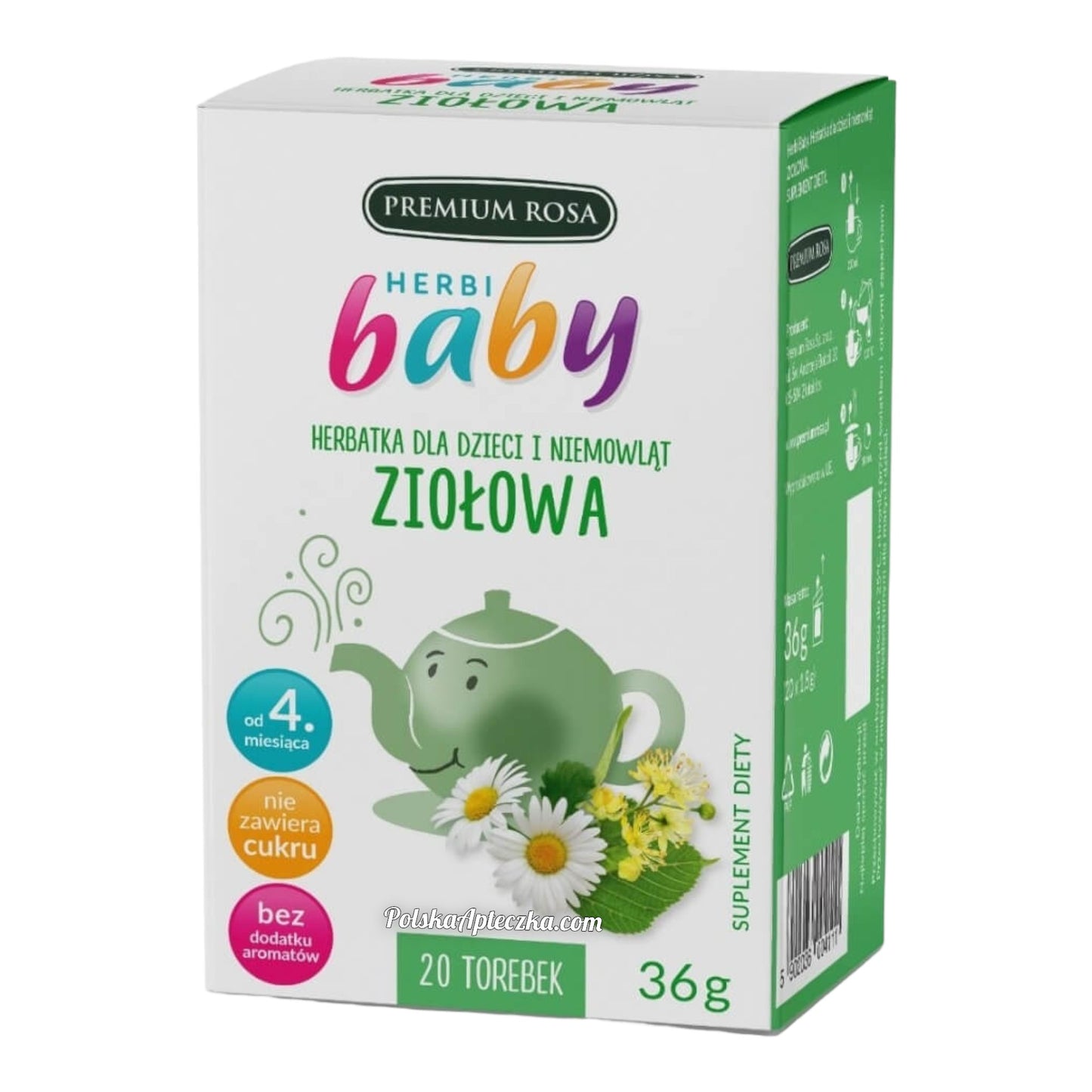 Herbi Baby herbatka ziołowa dla dzieci i niemowląt Premium Rosa
