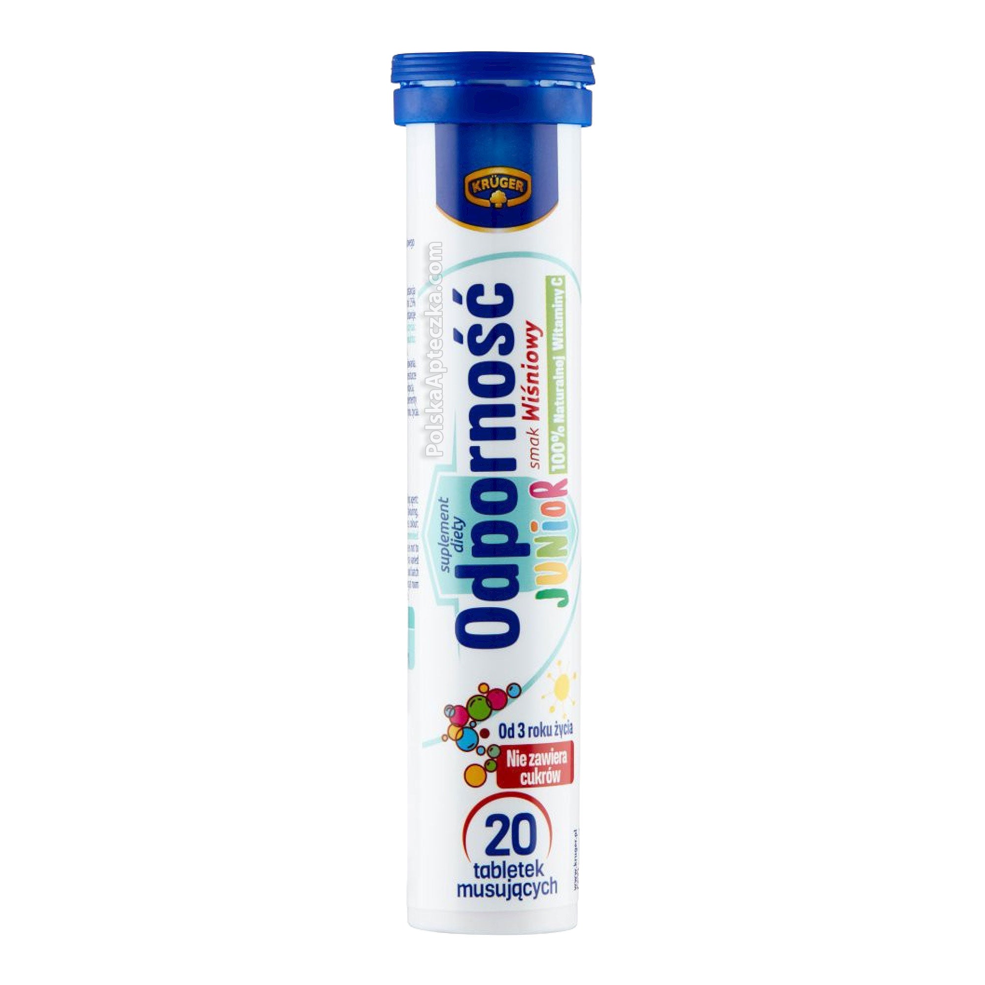 Kruger Immunity Junior Vitamin C Cherry Tablets