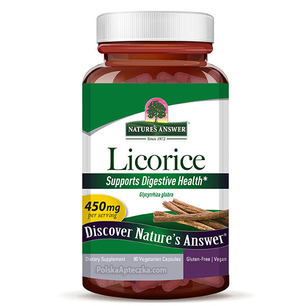 Licorice Root | Korzeń Lukrecji 90 capsules - Apteczka | Proton Nutrition