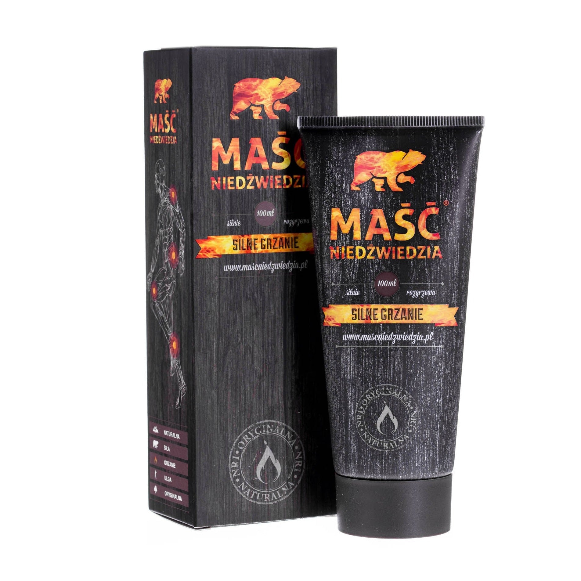 Masc Niedzwiedzia Silne Grzanie warming cream 100 ml