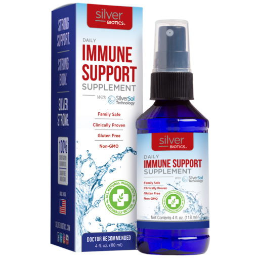 Silver Immune Support Spray, 4oz