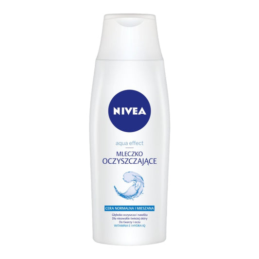 Nivea Aqua Effect Mleczko Oczyszczające cera normalna i mieszana 200ml