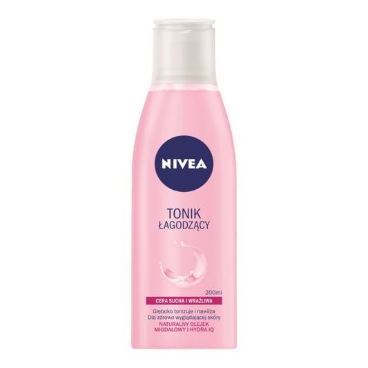 Nivea Aqua Effect Tonik łagodzący cera sucha i wrażliwa 200ml