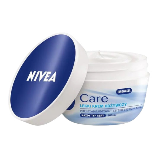 Nivea Care Lekki krem odżywczy każdy typ cery 100ml