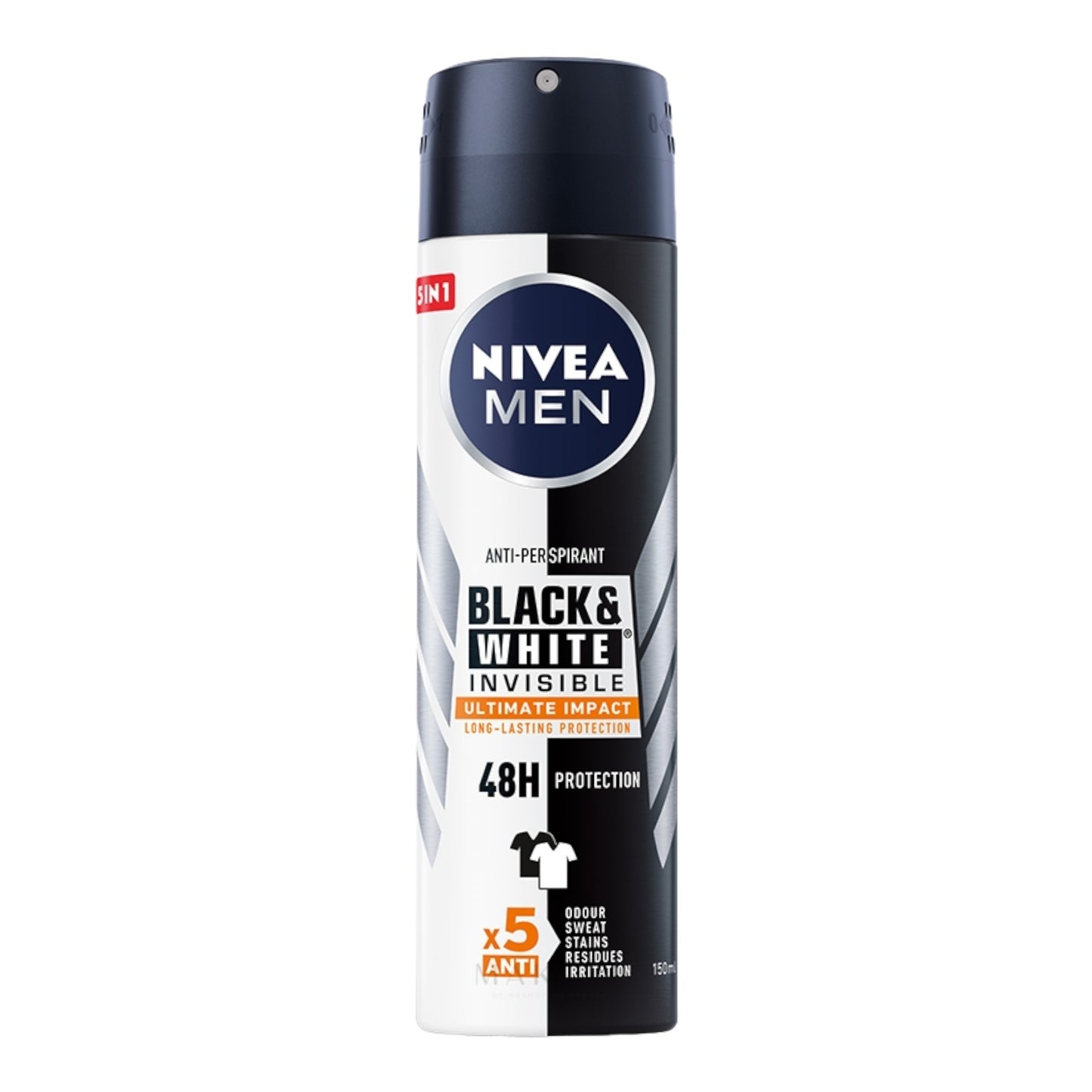 Nivea Men anti-perspirant spray Invisible Black & White Ultimate 150ml