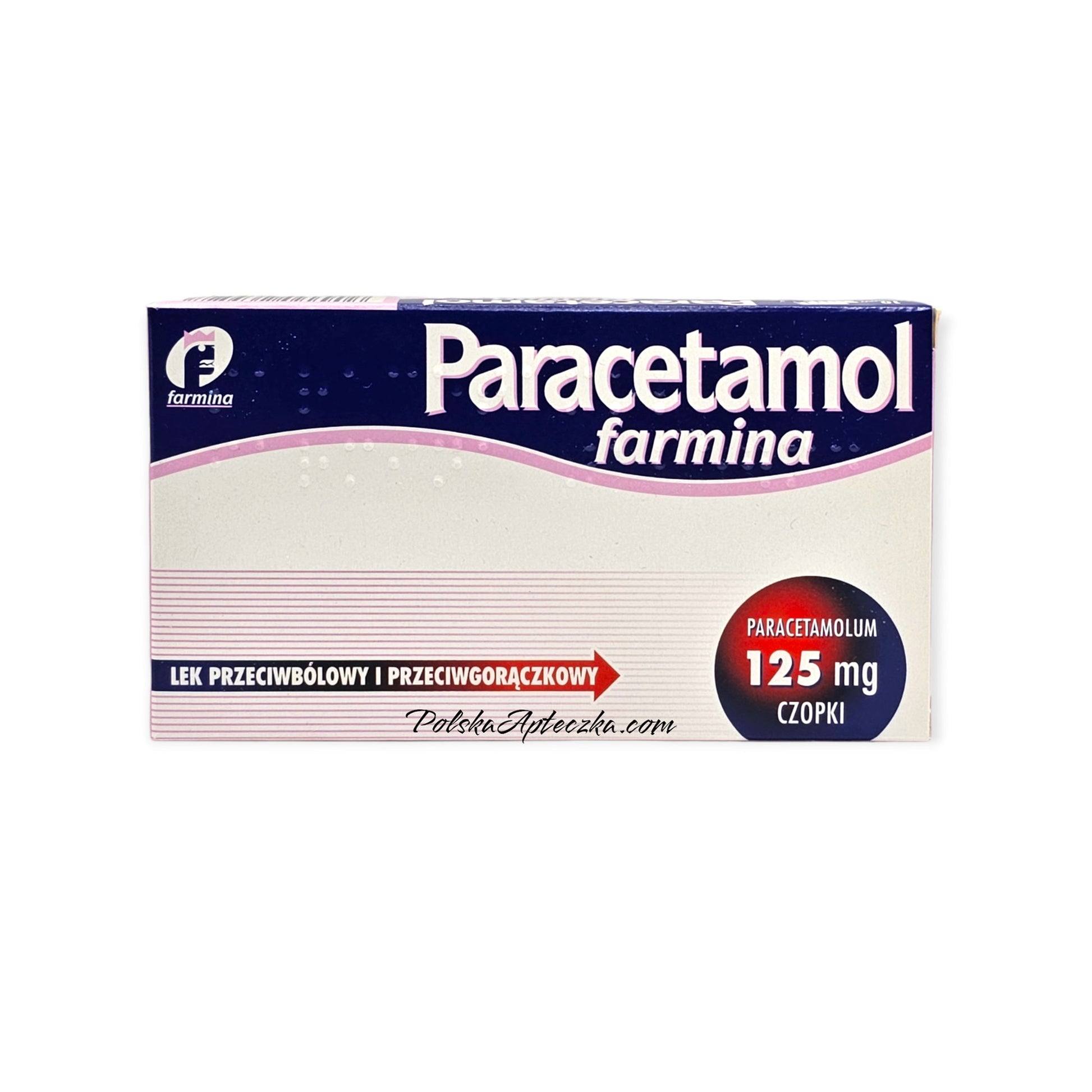 Paracetamol Suppositories 125mg - 10 Suppositories, Farmina