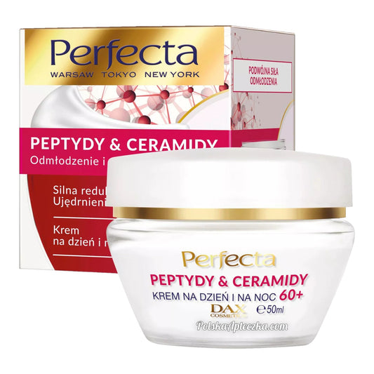 Perfecta, Peptydy & Ceramidy 60+ krem na dzien i noc, 50ml