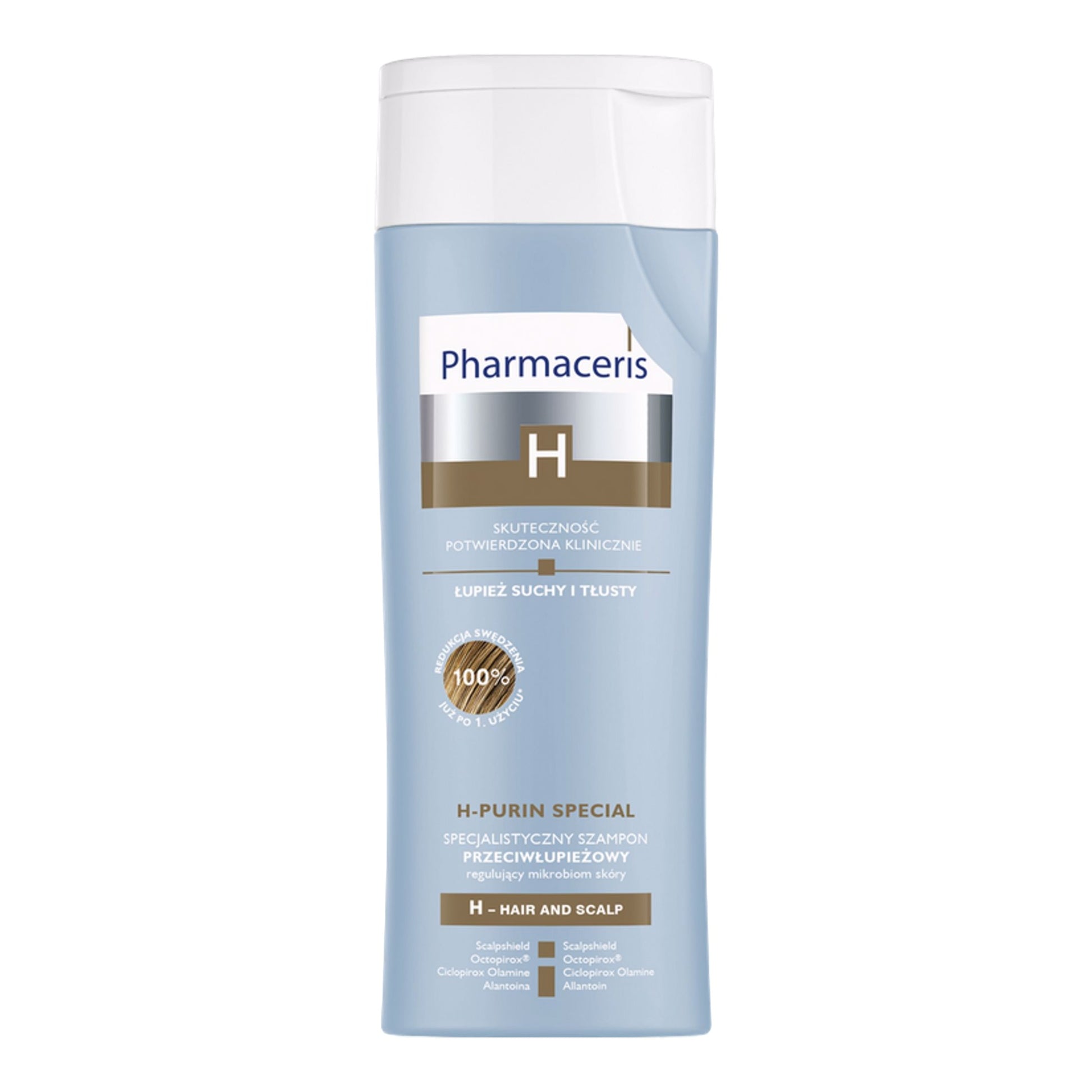 Pharmaceris H Purin Special szampon przeciwlupiezowy lupiez suchy i tlusty 250ml
