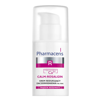 Pharmaceris R Calm Rosalgin krem redukujący zaczerwienienia na noc Trądzik Różowaty 30ml