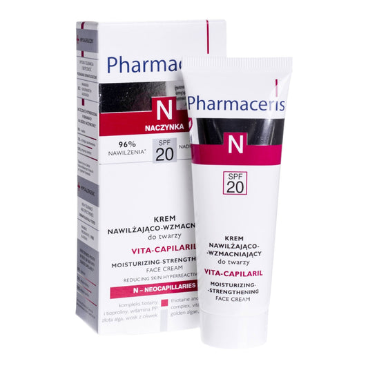 Pharmaceris N Vita-Capilaril Face Cream SPF 20 for redness-prone and sensitive skin