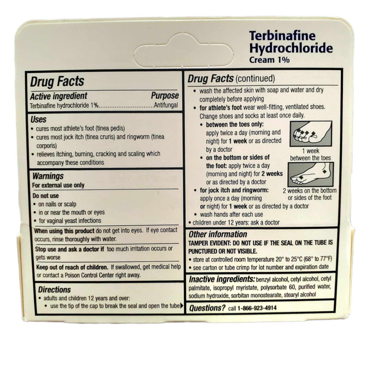 Terbinafine (Undofen Max) krem, 15g