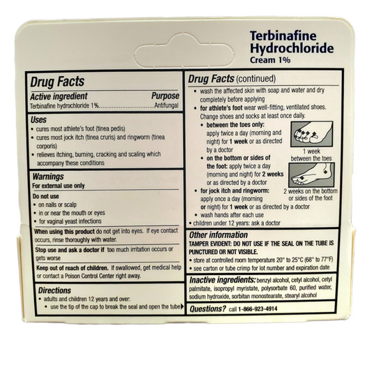 Terbinafine (Undofen Max) krem, 15g