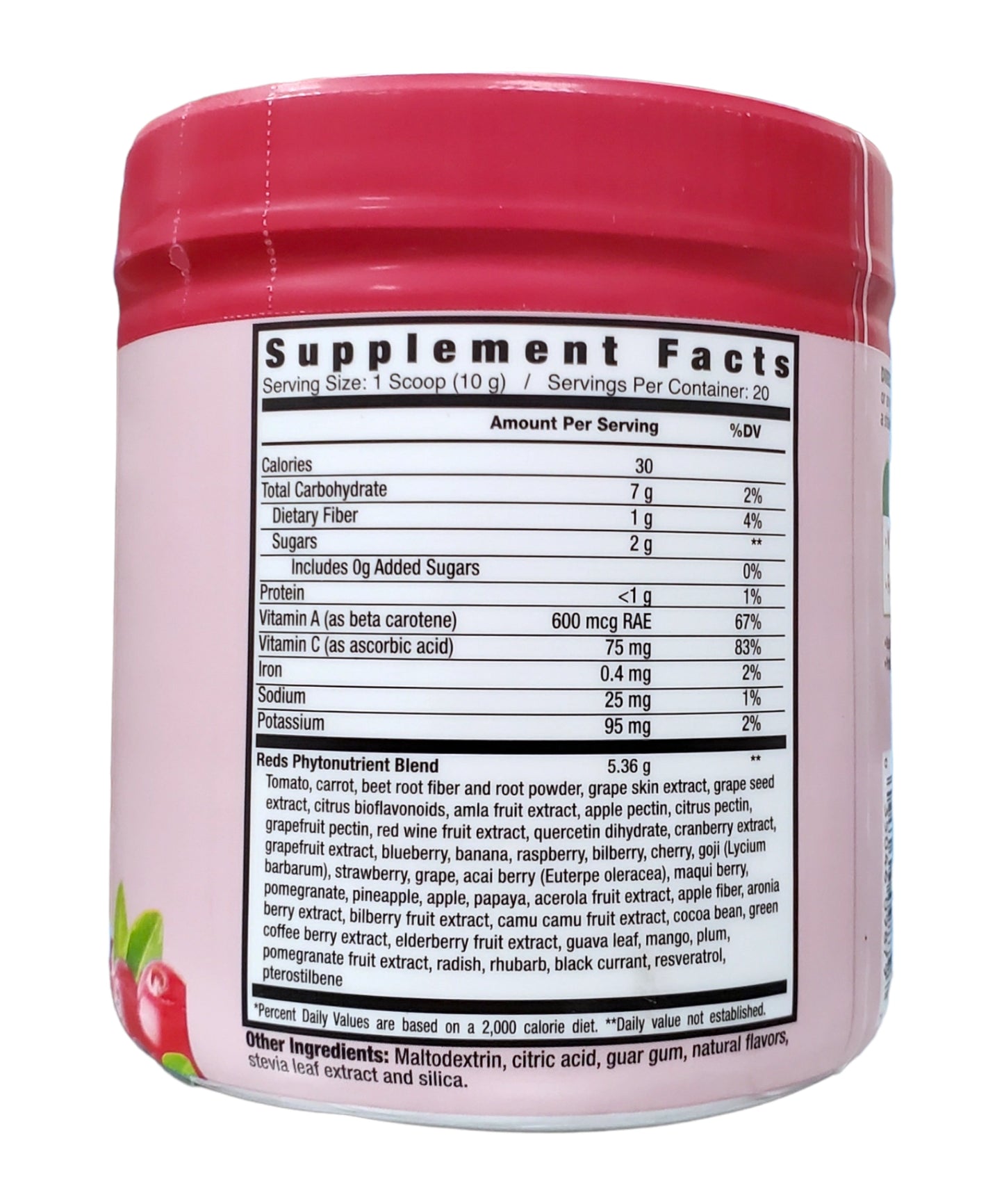 Super Reds 48 Super Fruits and Berries polyphenols antioxidants