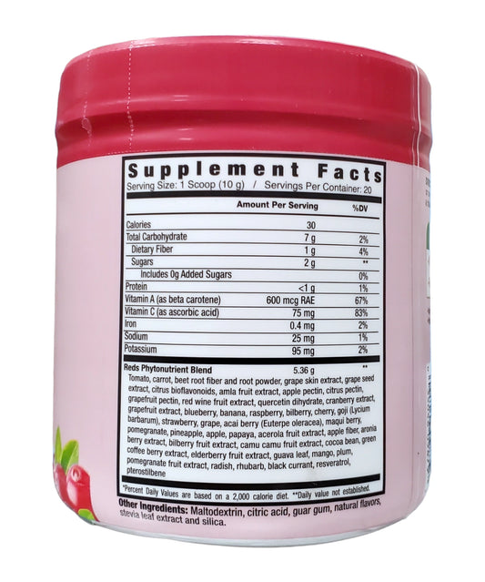 Super Reds 48 Super Fruits and Berries polyphenols antioxidants