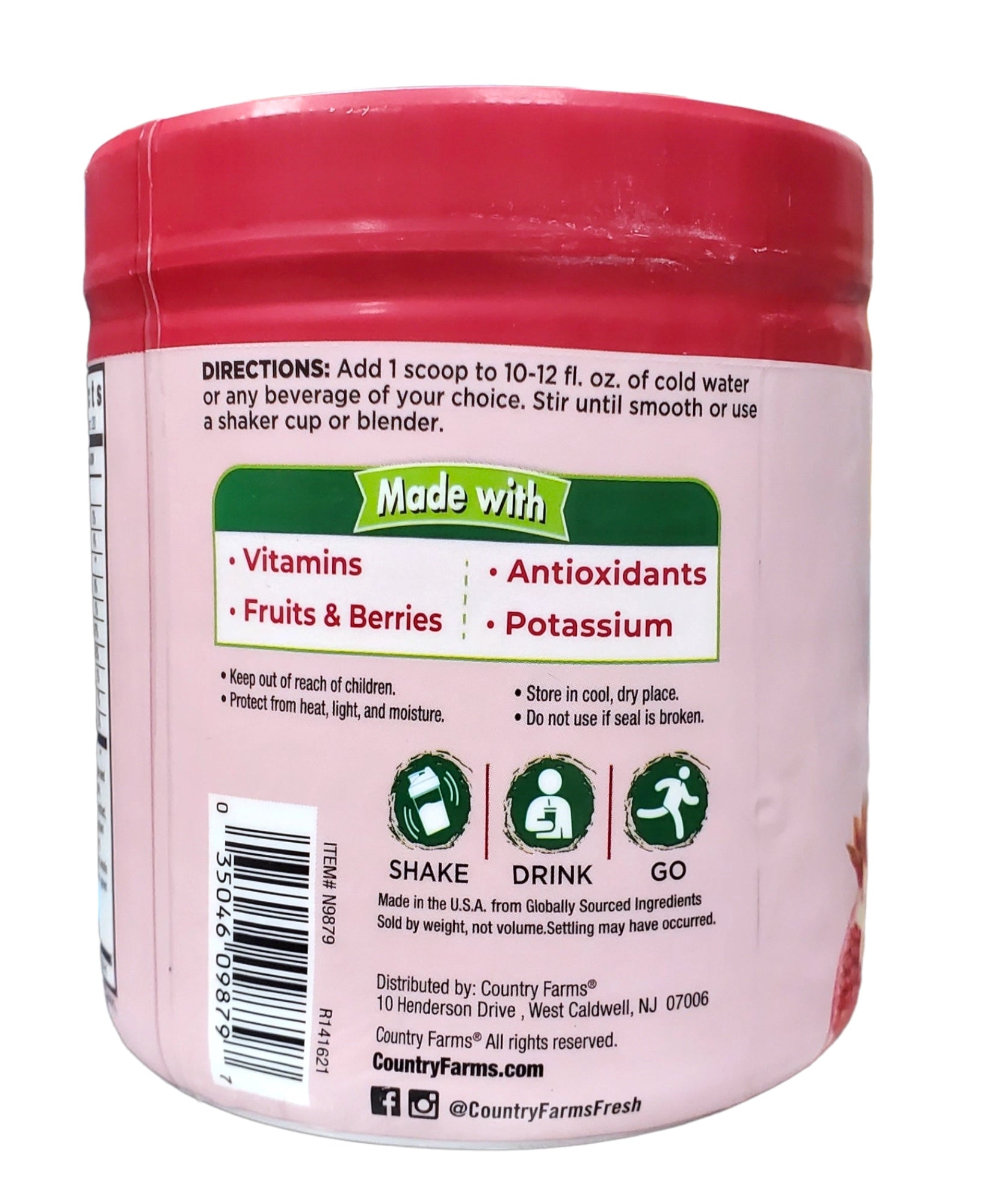 Super Reds 48 Super Fruits and Berries polyphenols antioxidants