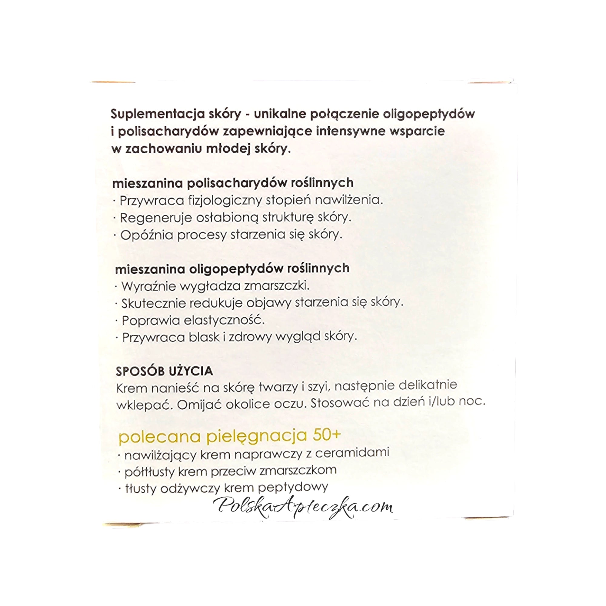 Ziaja, 50+ Poltlusty krem przeciw zmarszczkom na dzien i noc 50ml