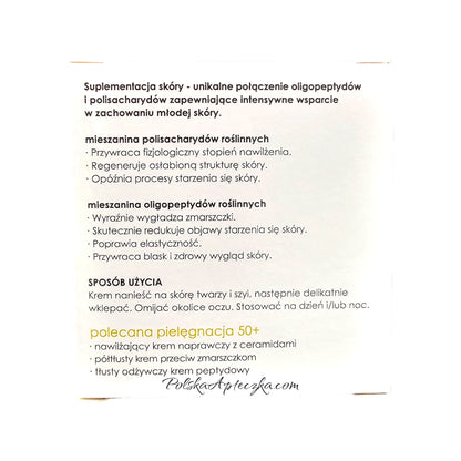Ziaja, 50+ Poltlusty krem przeciw zmarszczkom na dzien i noc 50ml