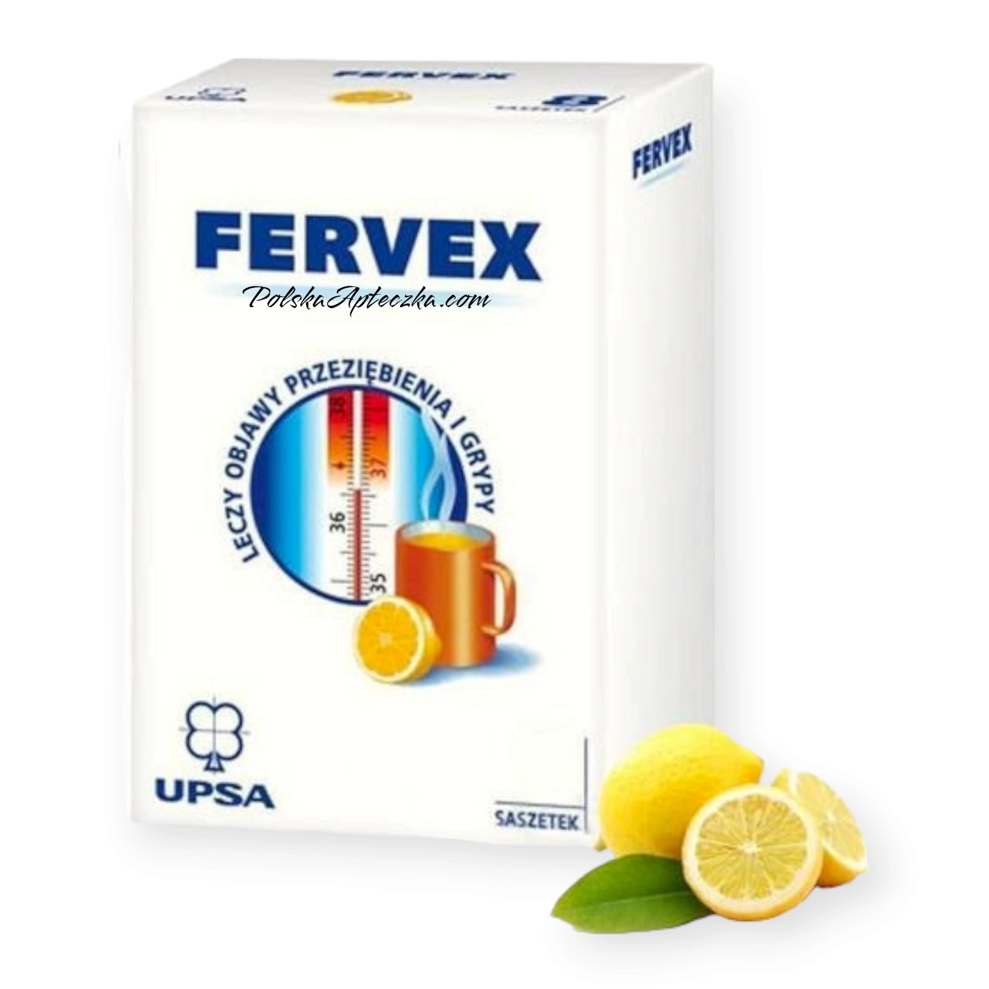 Fervex cytrynowy saszetki 