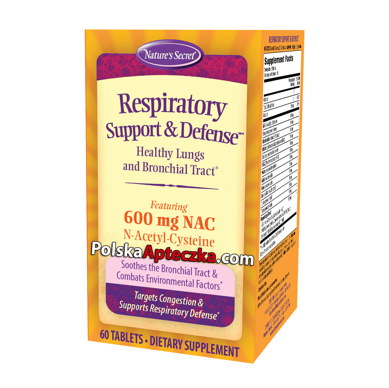 Respiratory Support & Defense 60 tab