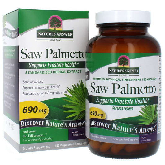 Saw Palmetto (Wierzbownica) 690mg 120 capsules