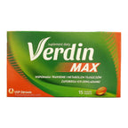 Verdin Max 15 softgel capsules box – digestive support supplement from USP Zdrowie