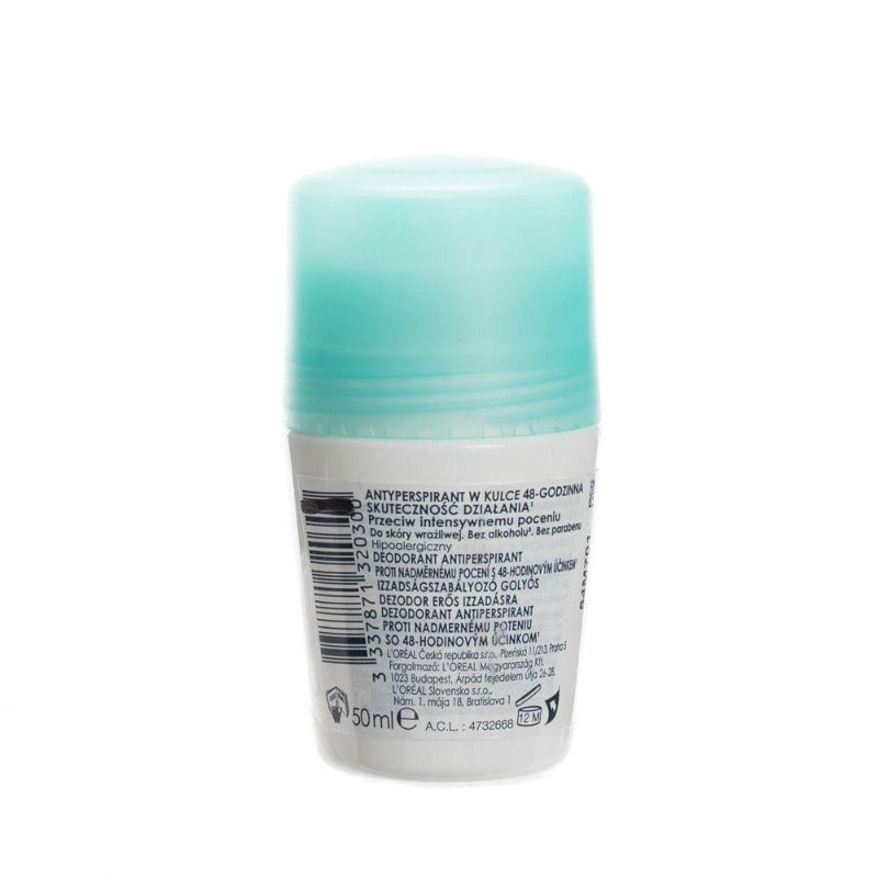 Vichy 48H Anti-Perspirant Roll-On 50ml Sensitive Skin ingredients