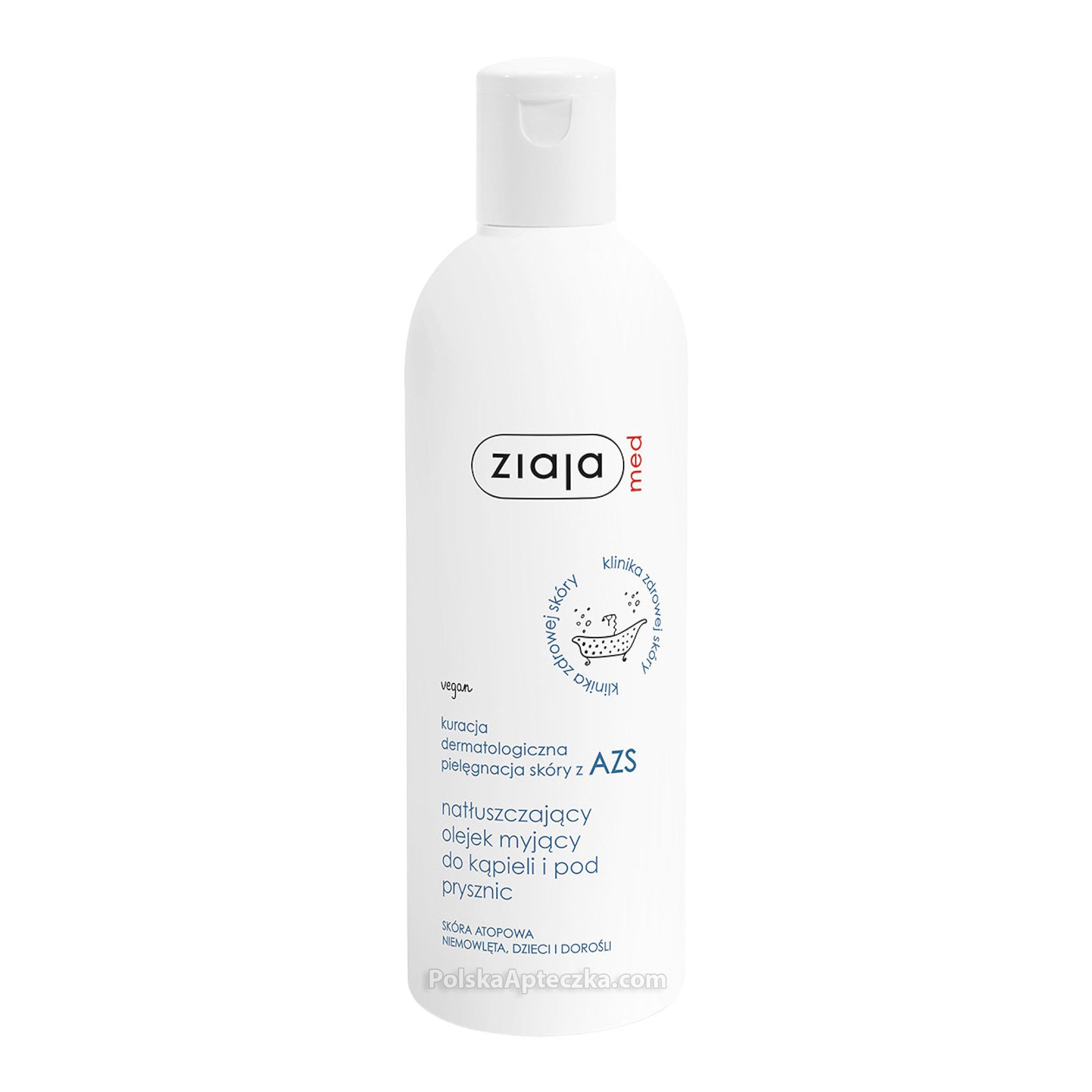 Ziaja, Med AZS Kremowy natluszczajacy olejek myjacy do kapieli i pod prysznic 270 ml