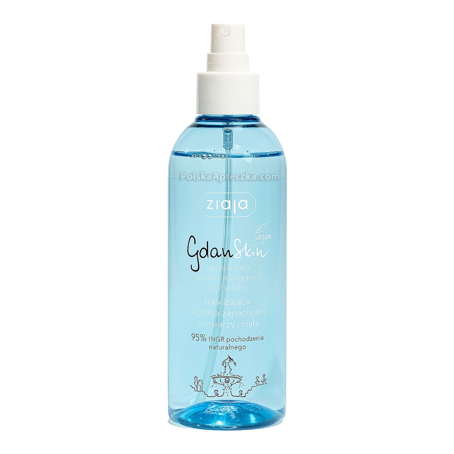 Ziaja, GdanSkin Nawilzajaca mgielka zapachowa do twarzy i ciala 200 ml