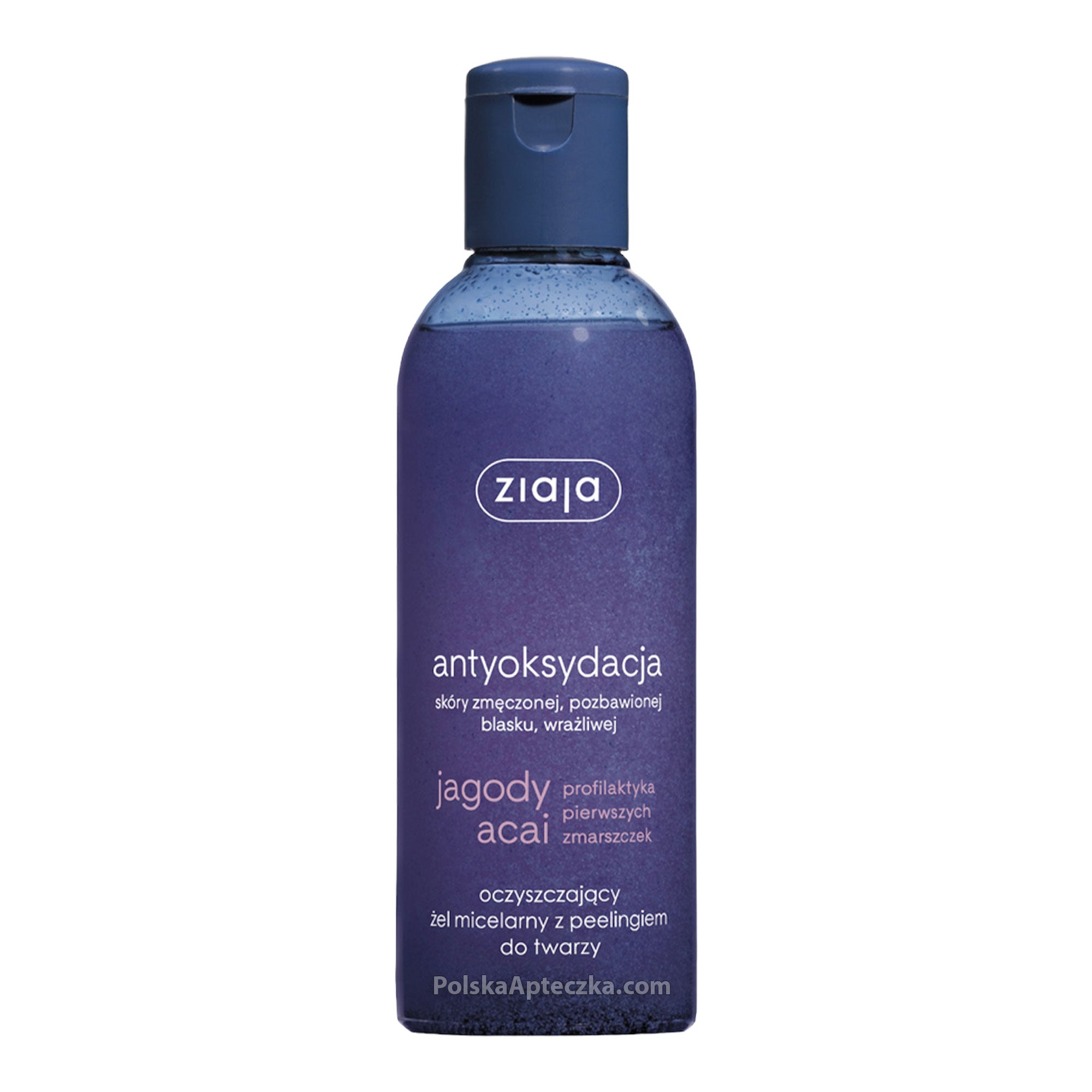 Ziaja Antioxidation Acai Berry Micellar Cleansing Gel with Peeling 200ml