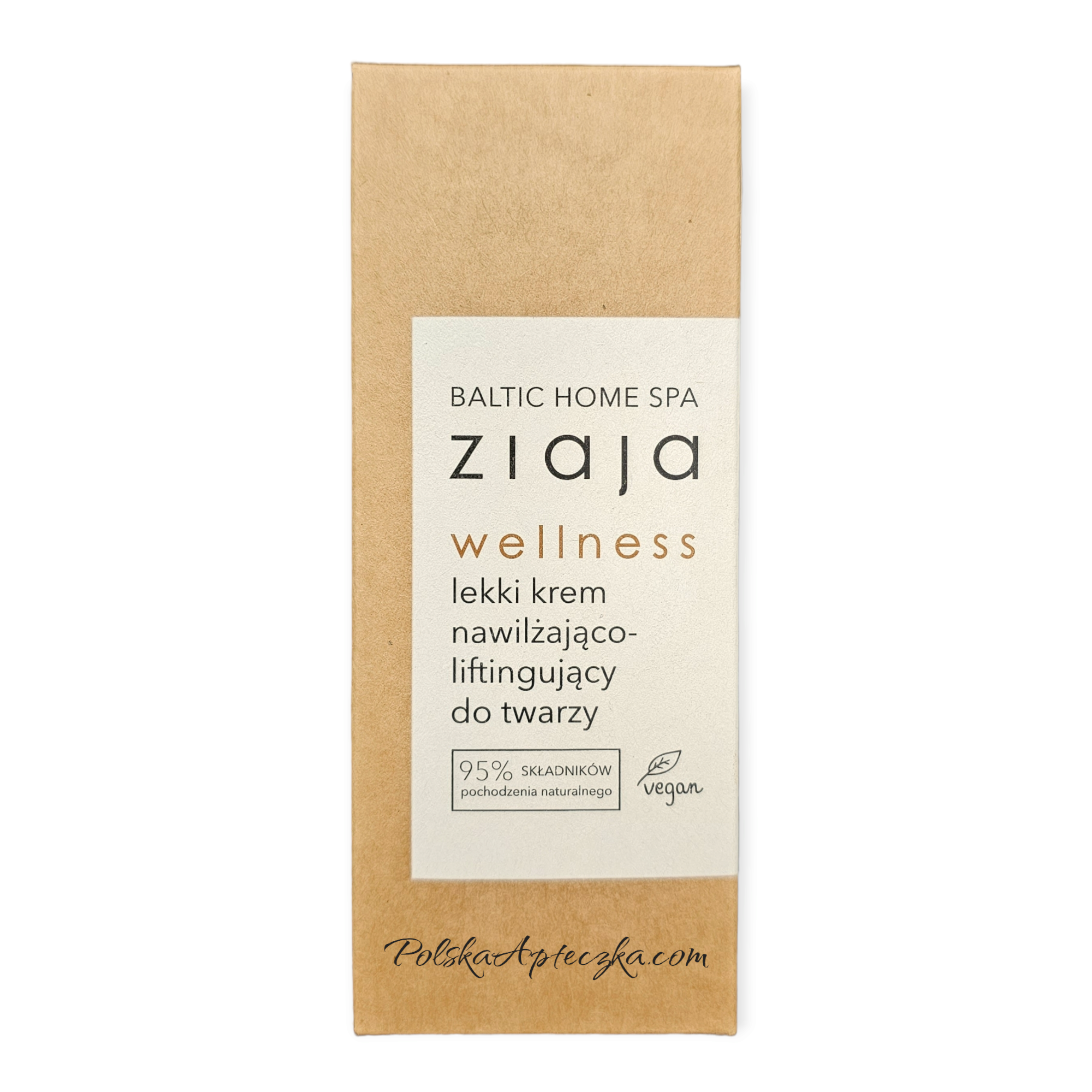Ziaja Baltic Home Spa Wellness lightweight moisturizing lifting face cream vegan 50ml