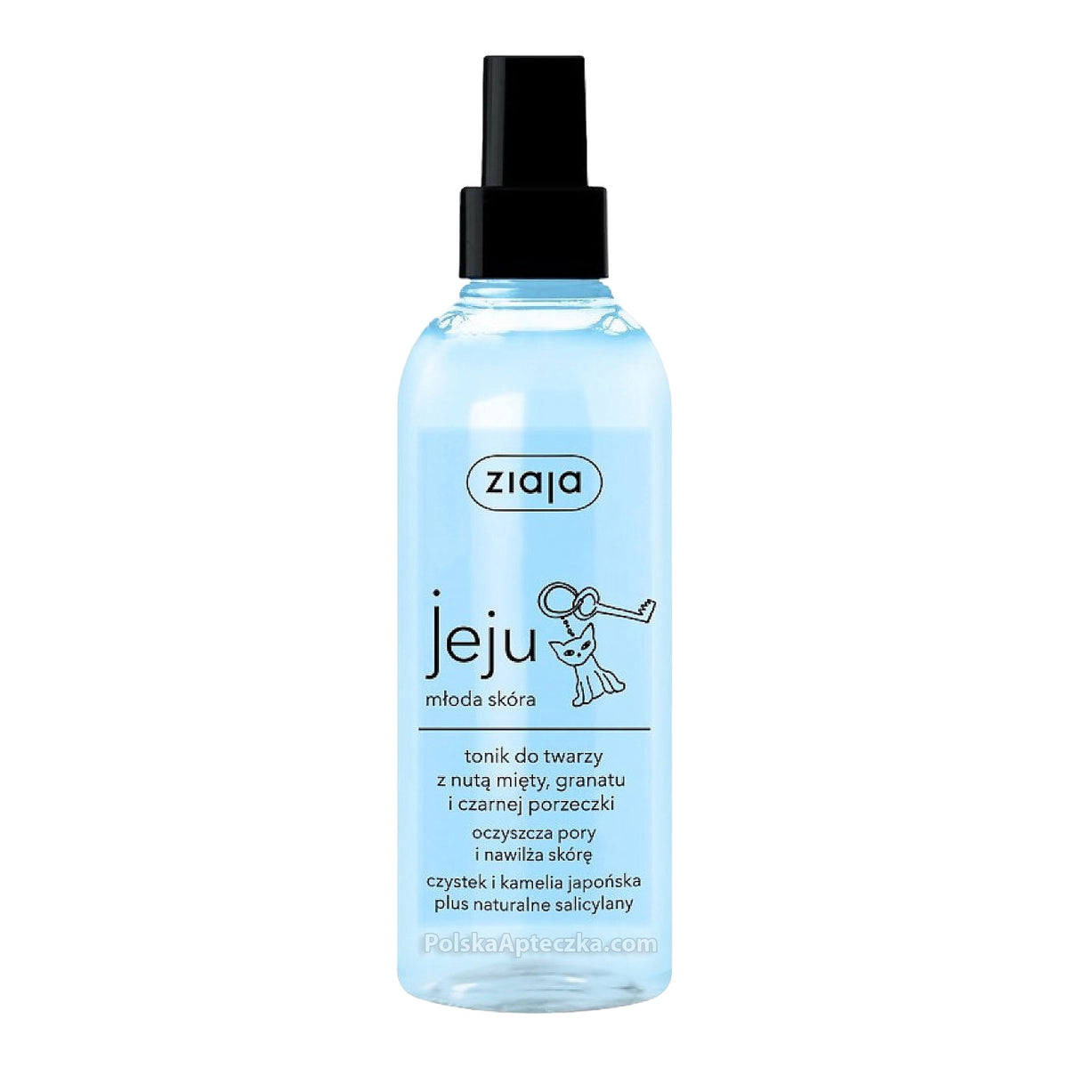 Ziaja Jeju Face Toner with Mint, Pomegranate, and Black Currant Notes 200ml