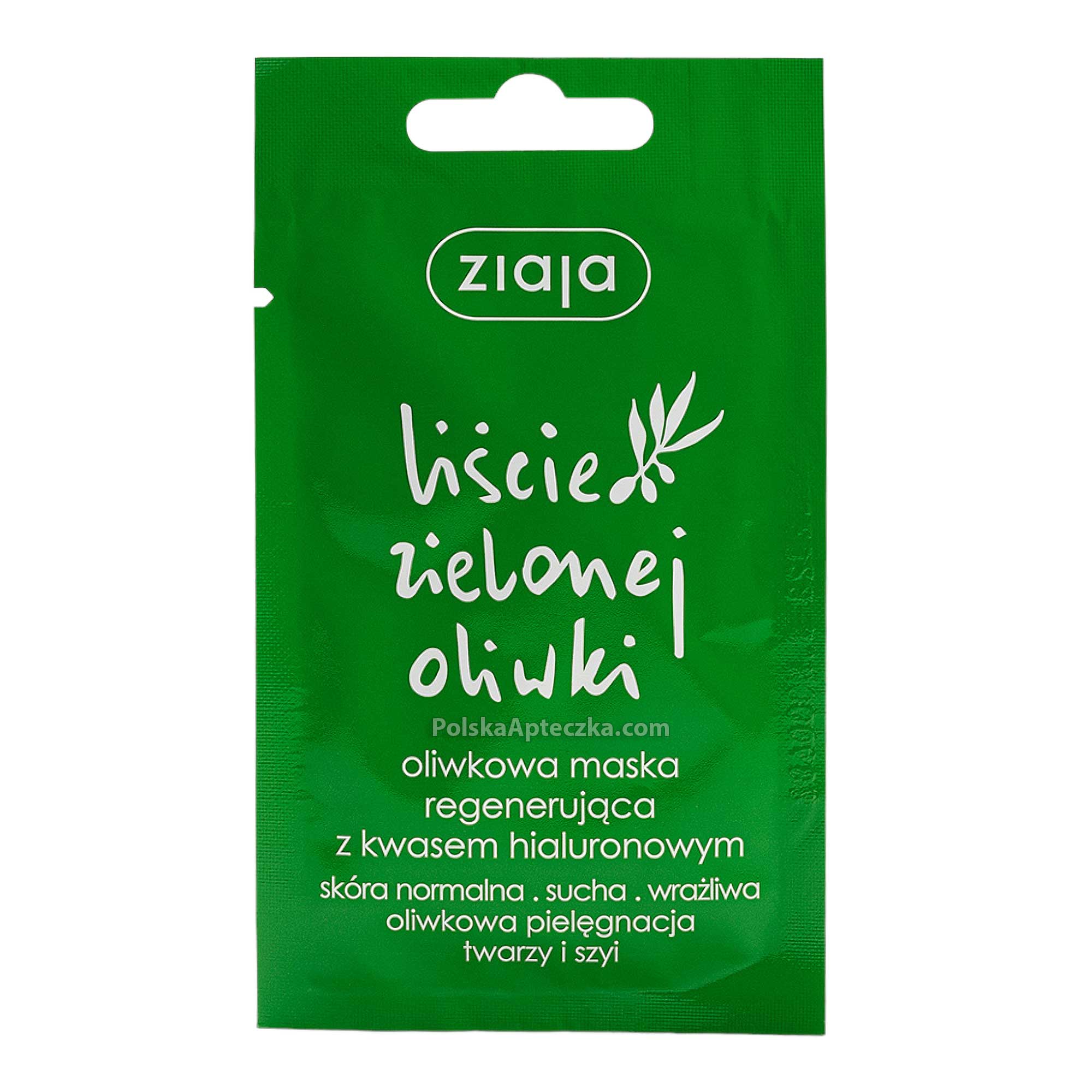 Ziaja Olive Leaf Hyaluronic Acid Regenerating Face Mask 7ml