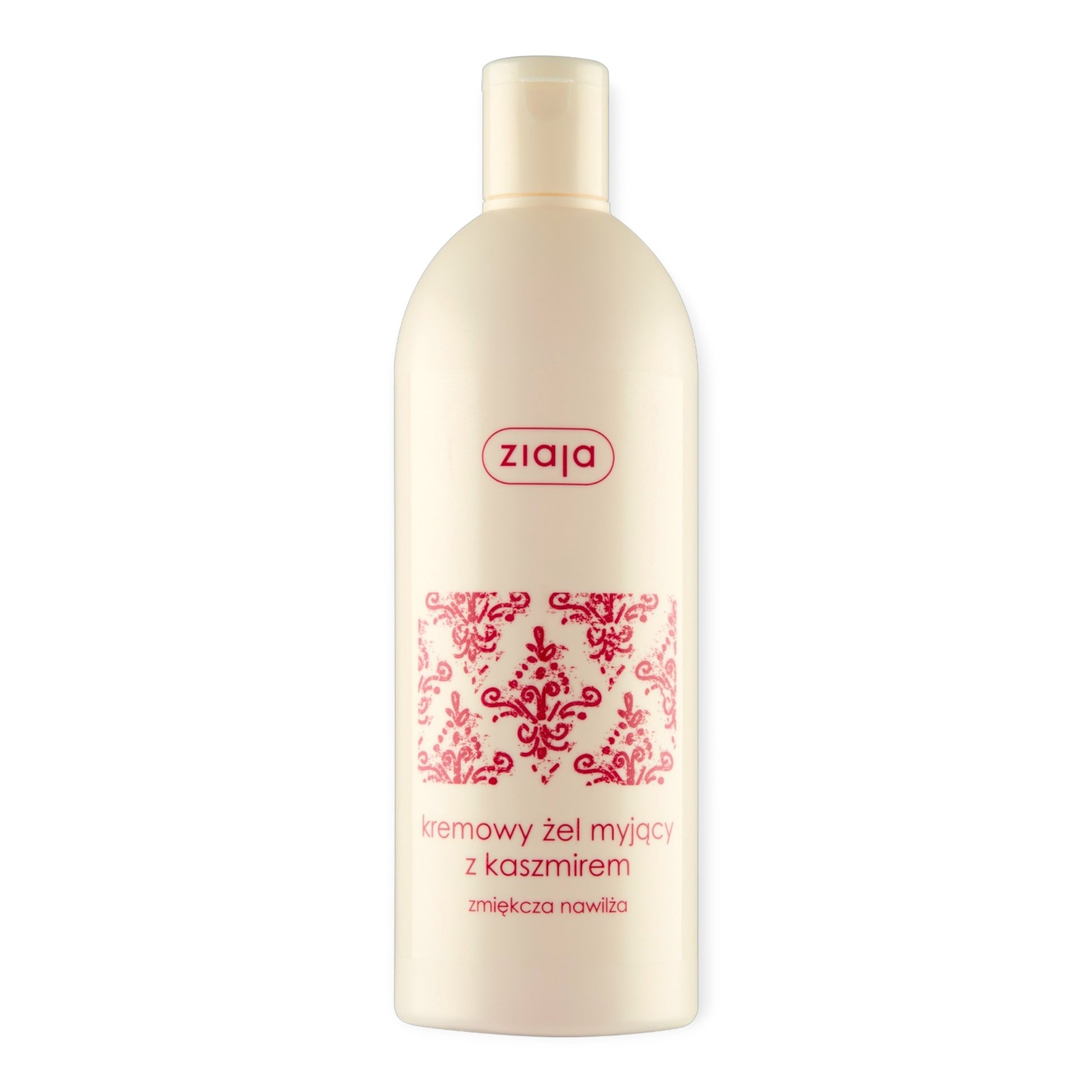 Ziaja creamy body wash with cashmere bottle front
