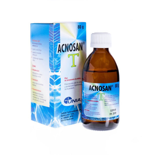 Acnosan T Płyn do stosowania na skórę, 80g, UNIA