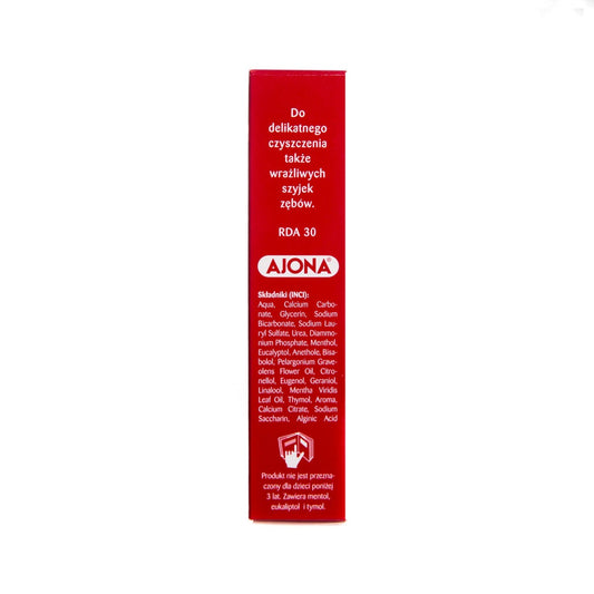 Ajona toothpaste USA