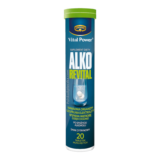 Vital Power Alko Revital , 20 tabletek, Kruger