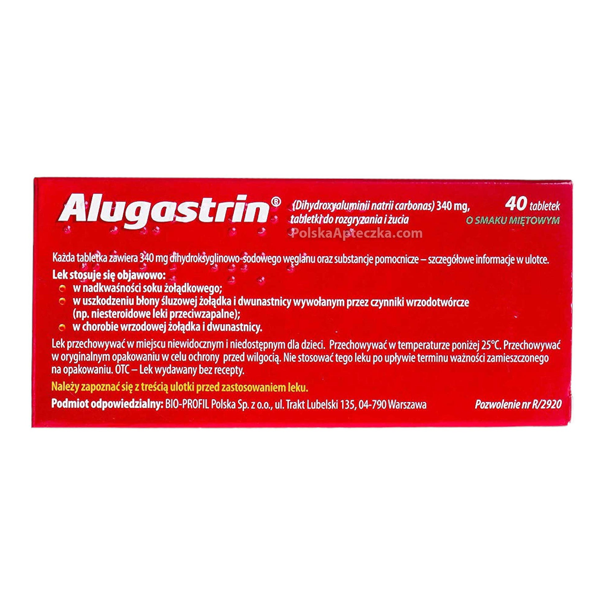 alugastrin tabletki