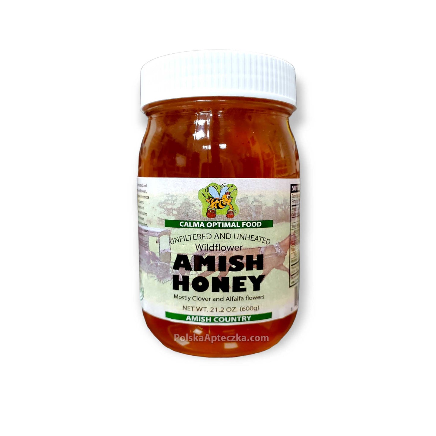 Amish Honey, Raw Unfiltered and Unheated , Calma Optimal Food