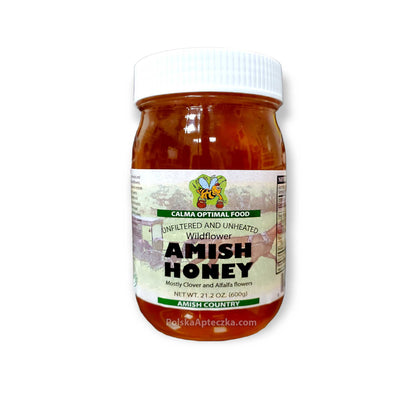 Amish Honey, Raw Unfiltered and Unheated , Calma Optimal Food