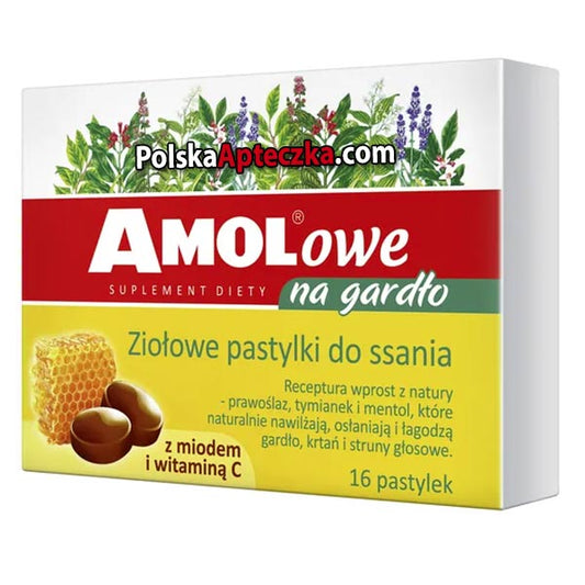 amolowe na gardlo z miodem i witamina c