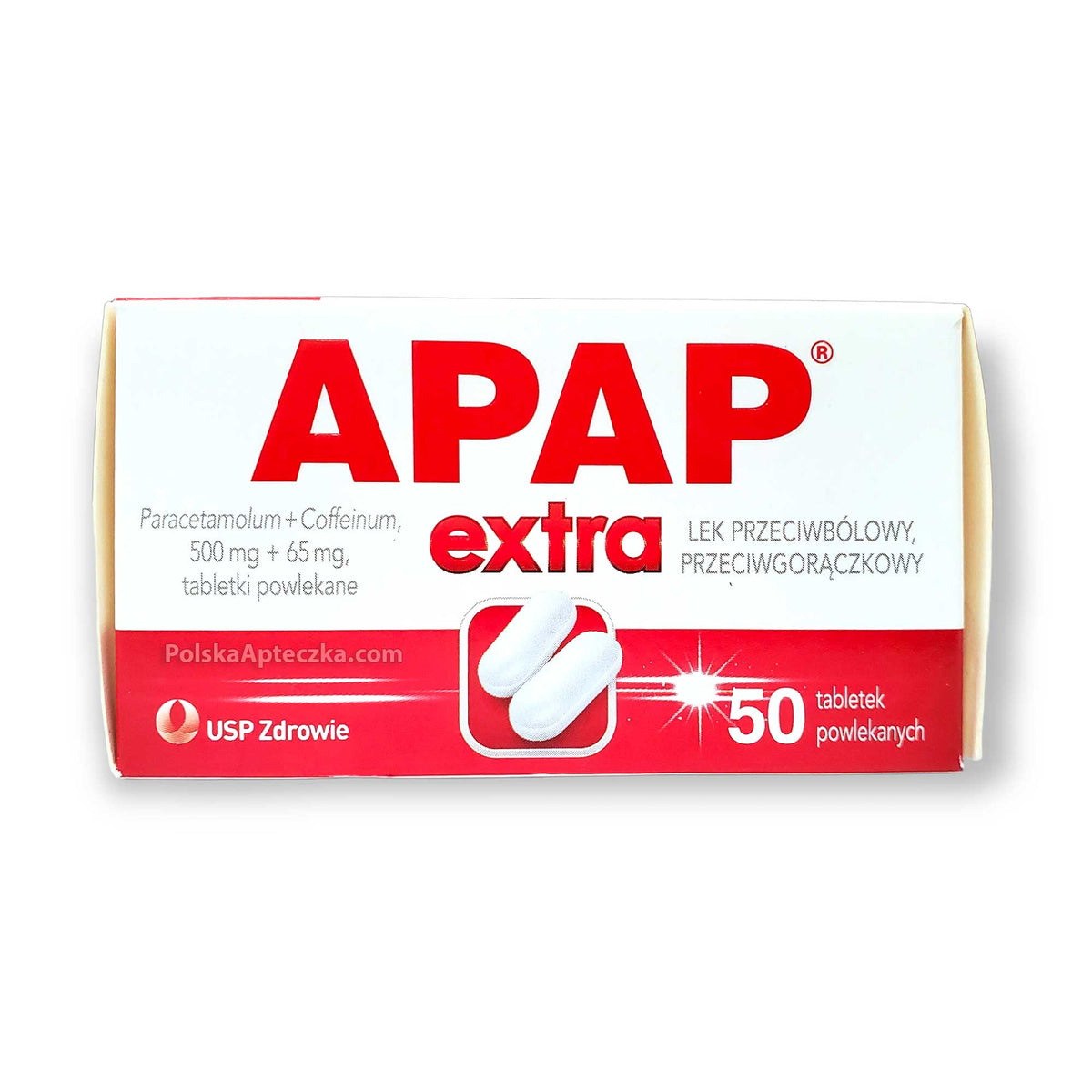 Apap R Apap Extra 50 tablets – Apteczka | Proton Nutrition