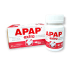 Apap Extra, lek przeciwbólowy i przeciwgorączkowy, 50 tabletek